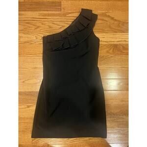Trina Turk Casa Mexico La Cruz Sheath One Shoulder Dress Size 4 Spring Break